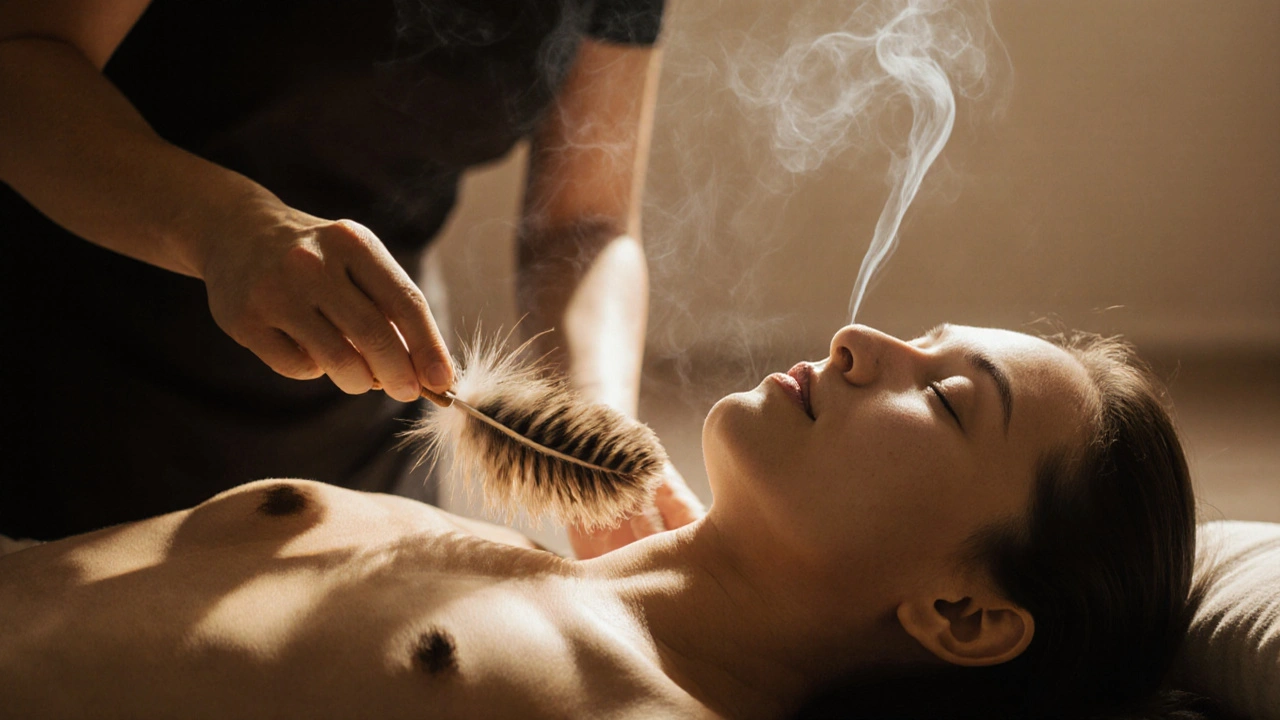 Peříčka v tantrické masáži: Jak je používat pro probuzení smyslů