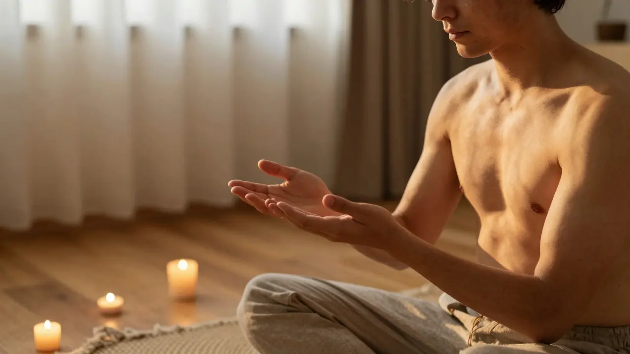 Nízké libido u mužů: Jak tantrické doteky a přítomnost pomáhají obnovit sexuální touhu